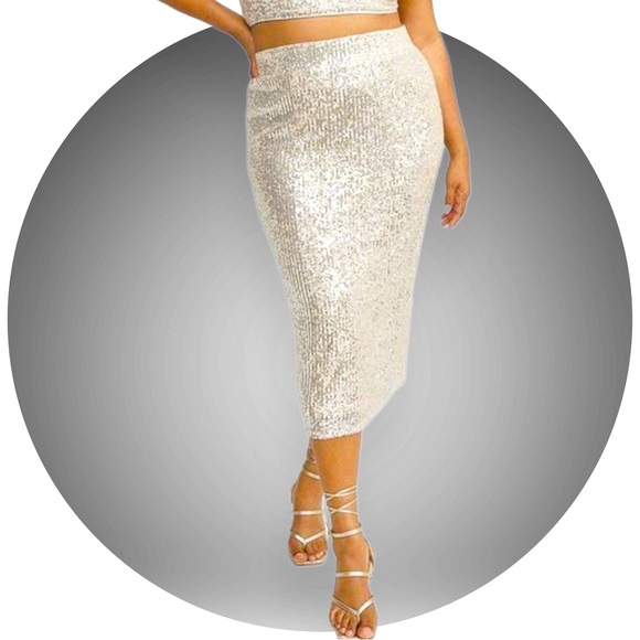 torrid Dresses & Skirts - BOGO NWOT Torrid Sequin Maxi Skirt